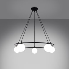 Żyrandol YOLI 5 98x80x80cm nowoczesna lampa wisząca G9 do salonu - Miniaturka zdjęcia nr 3