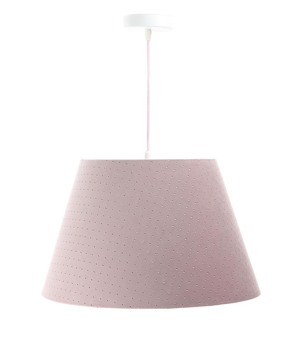 Lampa wisząca stożek pudrowy róż JASMIN BEBE do salonu sypialni pokoju dziecka nr. 4