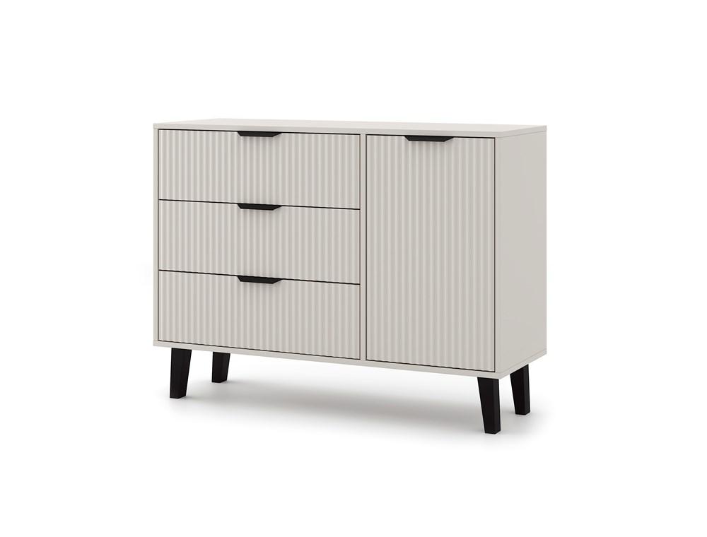 Komoda Scandi 81,5x110x39 cm do salonu kaszmir beż nr. 4