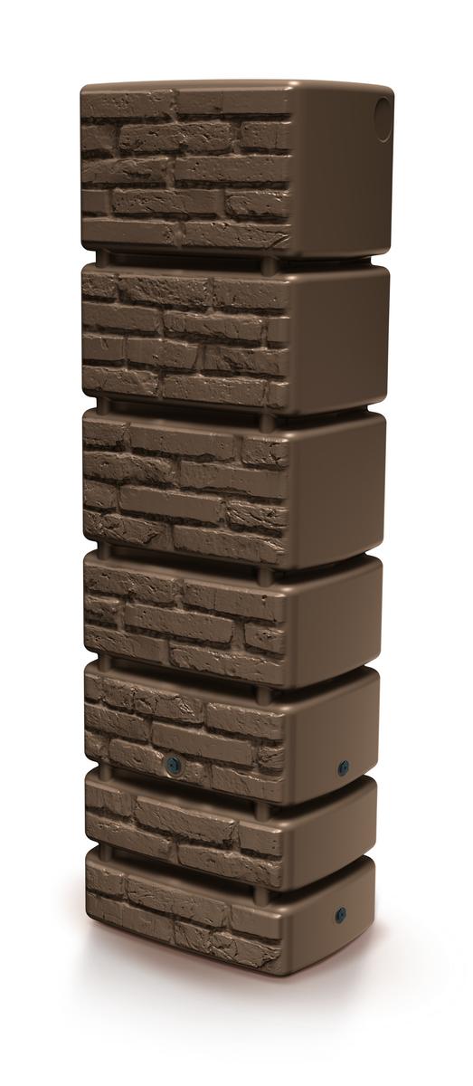 Zbiornik na deszczówkę TOWER BRICK 350l + przyłącza nr. 2