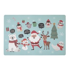 Mata na stół podkładka świąteczna dla dzieci 43x28 Christmas Friends - Miniaturka zdjęcia nr 1