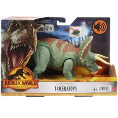 Dinozaur interaktywny triceratops jurassic world dino escape park jurajski dla dziecka