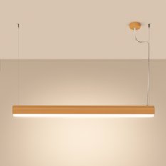 Lampa wisząca FARGE złota LED 4000K 150x8x120cm nowoczesna LED do salonu - Miniaturka zdjęcia nr 3