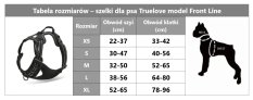 Szelki guard dla psa Truelove Front Line czerwone S - Miniaturka zdjęcia nr 3