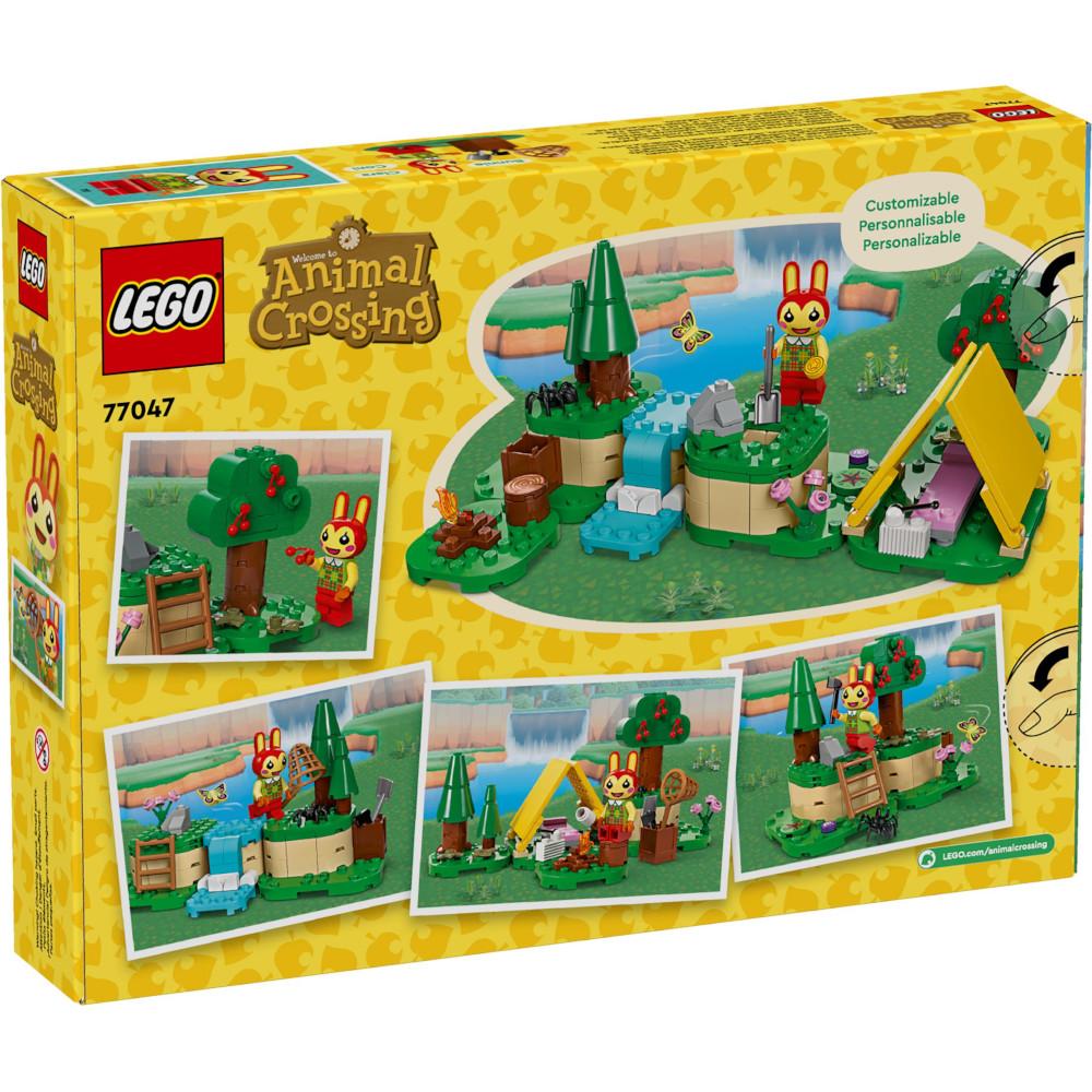 Zestaw lego animal crossing zabawy na świeżym powietrzu bunnie 77047 dla dziecka nr. 6