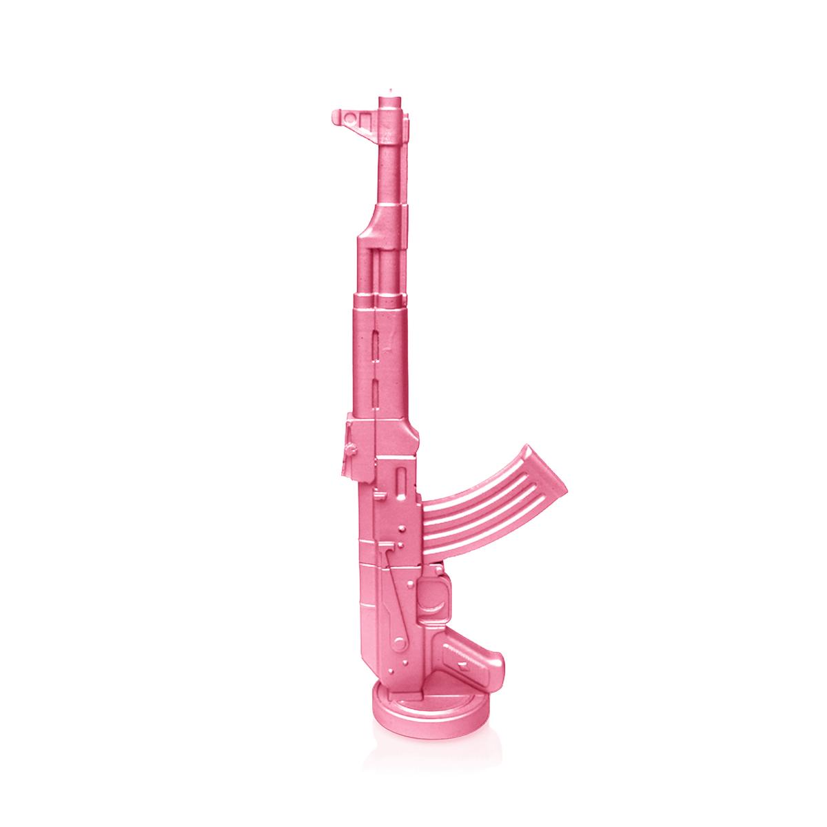 Świeca Kalash Gun Pink nr. 1