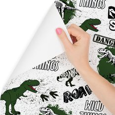 Tapeta ścienna do pokoju młodzieżowego, dinozaury  - Miniaturka zdjęcia nr 1