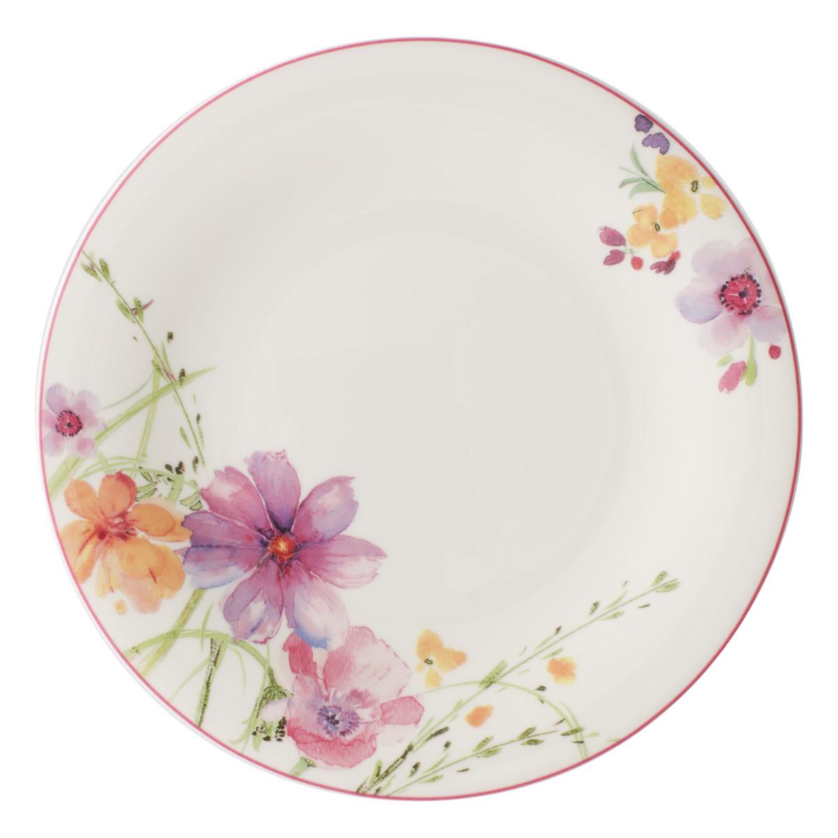 Talerz sałatkowy 21 cm Mariefleur Basic Villeroy & Boch kolorowy do jadalni