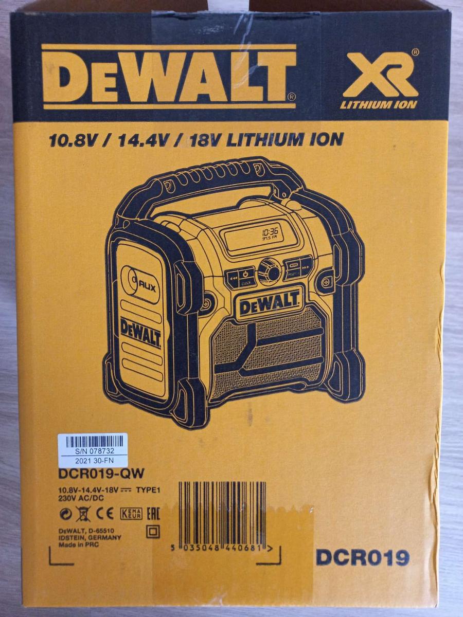 Radio budowlane DeWalt DCR019 nr. 4