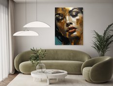 Obraz Nowoczesny PORTRET Kobiety Usta Styl Glamour Do Sypialni 80x120cm - Miniaturka zdjęcia nr 9