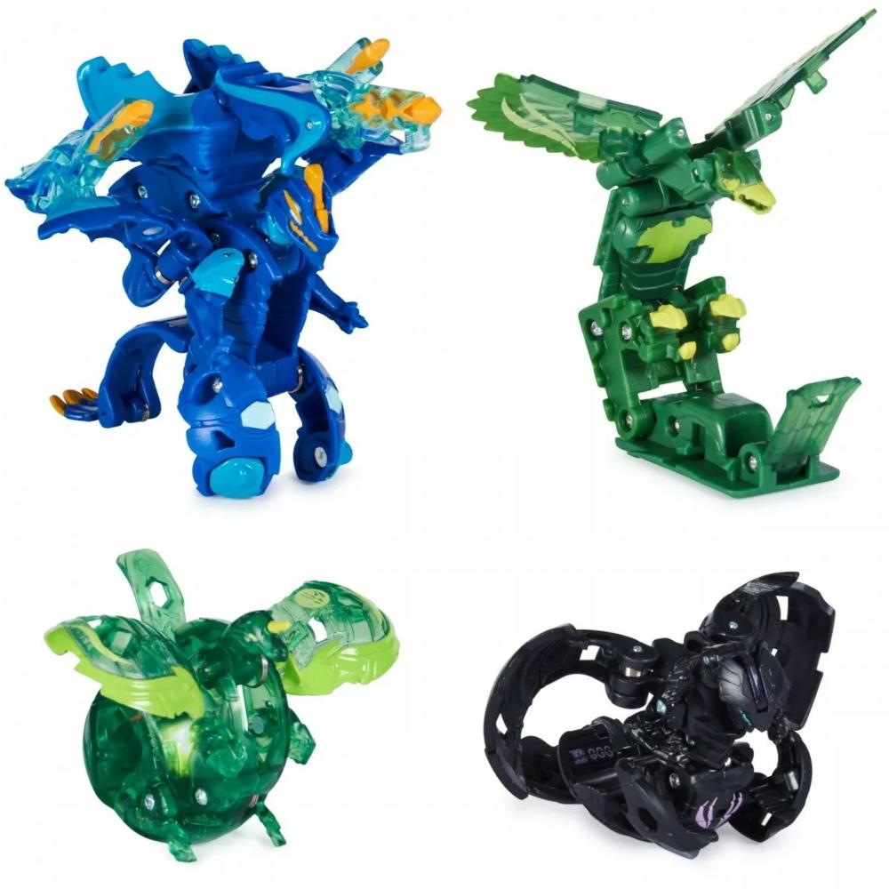 BAKUGAN LEGENDS COLLECTION PACK 4-PAK DRAGONOID TALAN PEGATRIX AUXILLATAUR nr. 3