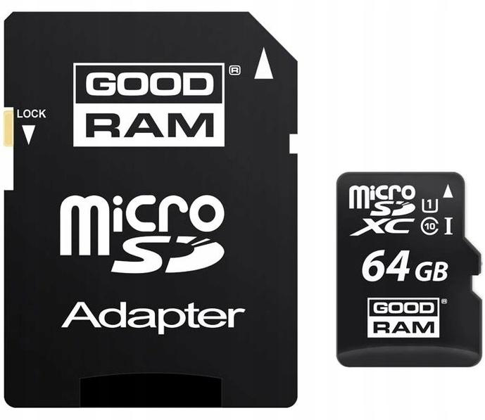 Pendrive karta pamięci goodram microcard 64GB adapter sd nr. 2