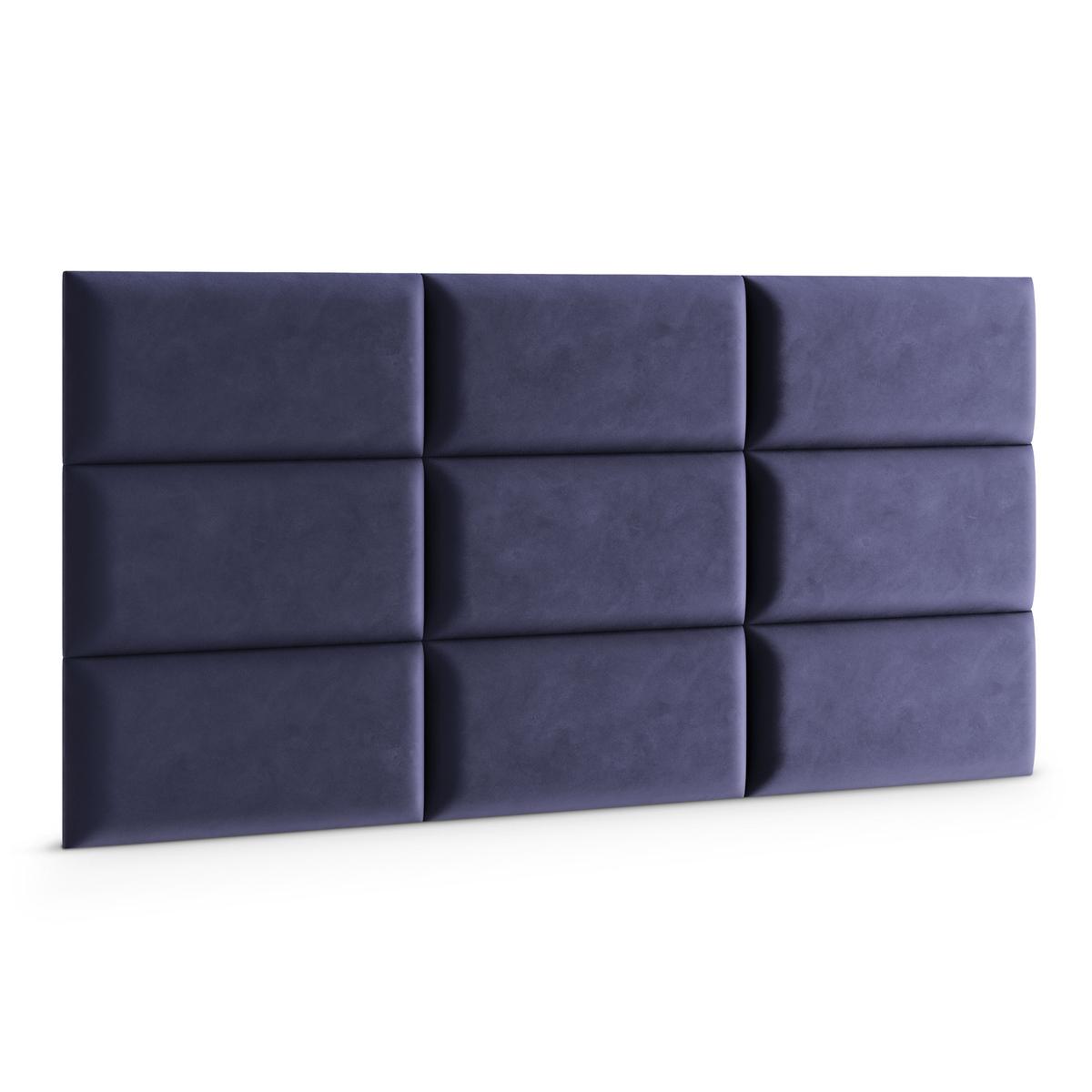  Panele tapicerowane 70x30 cm na ścianę magic velvet lawendowy nr. 3