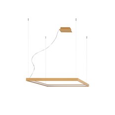 Żyrandol NELYA M 150x80x80 cm LED 3000K lampa loft wisząca do salony złoty - Miniaturka zdjęcia nr 1