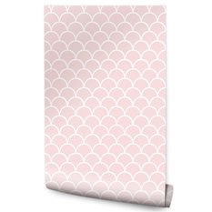 Tapeta GEOMETRYCZNA Do Salonu Różowe Wzory Ozdoba 53x1000  - Miniaturka zdjęcia nr 1