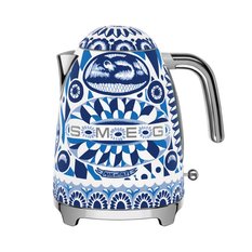 Czajnik elektryczny SMEG 1,7l L 22,6x17,1x24,8 cm SMEG X Dolce & Gabbana Blu Mediterraneo niebieski do kuchni - Miniaturka zdjęcia nr 1