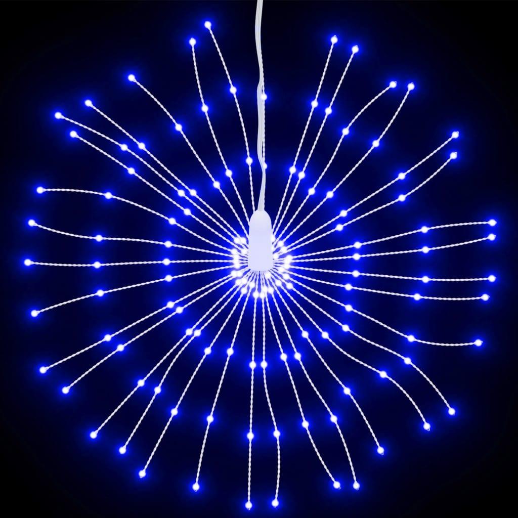 Ozdoby świąteczne ze 140 lampkami LED, 4 szt, niebieskie, 17 cm nr. 4