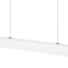 Lampa wisząca 60x7x150 cm LED z drewna jesionowego wymienny LED biała 2900K do salonu - Miniaturka zdjęcia nr 3