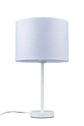 Lampa stołowa TAMARA 1xE27 40W minimalistyczna biała do salonu