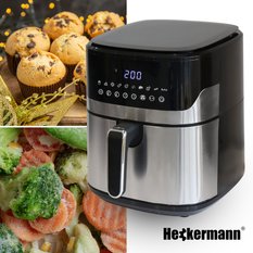 Frytkownica beztłuszczowa 6,5L Heckermann® ZHAF-650AD - Miniaturka zdjęcia nr 4