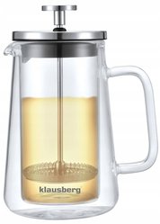 Szklany ZAPARZACZ TŁOKOWY Do HERBATY Ziół KAWY French Press 350ml 7684 - Miniaturka zdjęcia nr 1