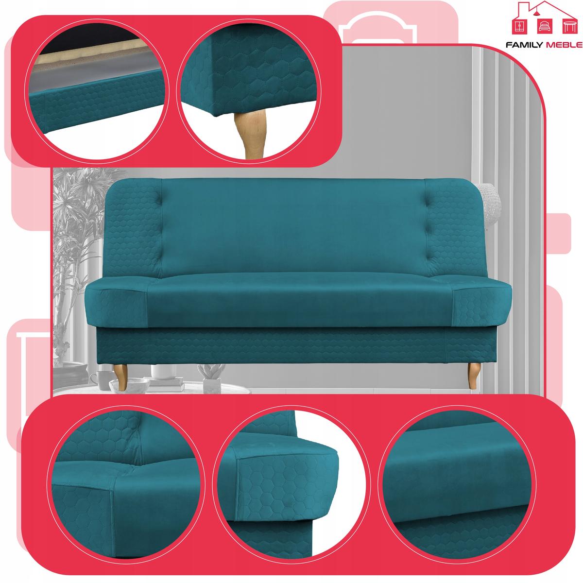 Wersalka sofa kanapa rozkładana Iza Family Meble nr. 4