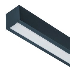 Lampa wisząca 76x6x150 cm LED z metalu wymienny LED antracytowa 2900K do salonu - Miniaturka zdjęcia nr 8