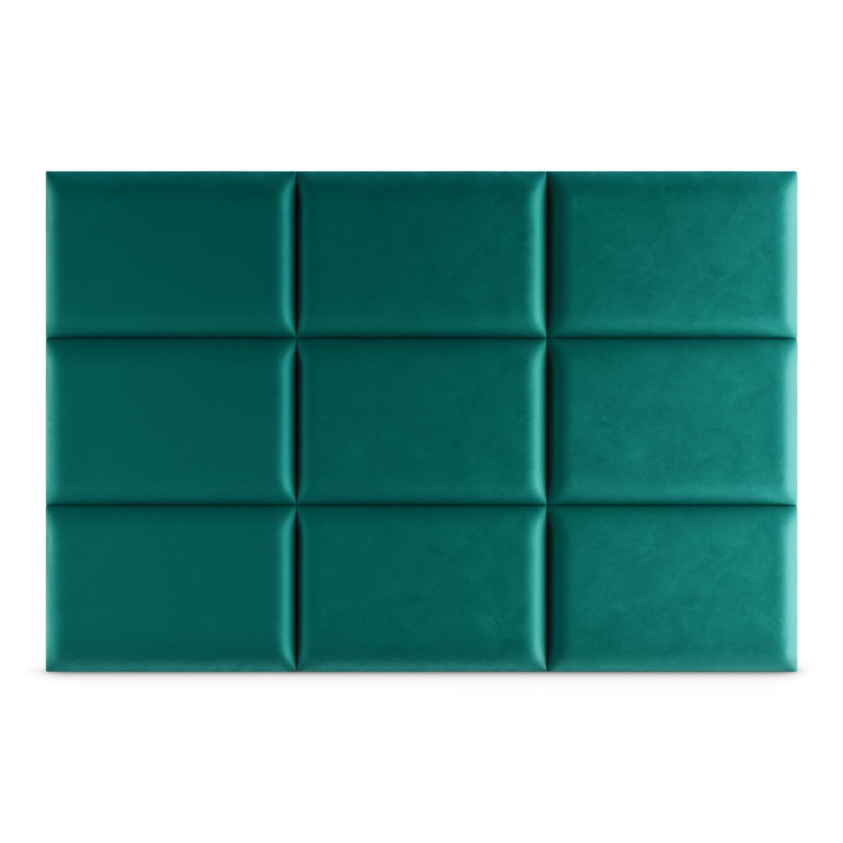  Panele tapicerowane 60x40 cm na ścianę magic velvet turkusowy  nr. 4