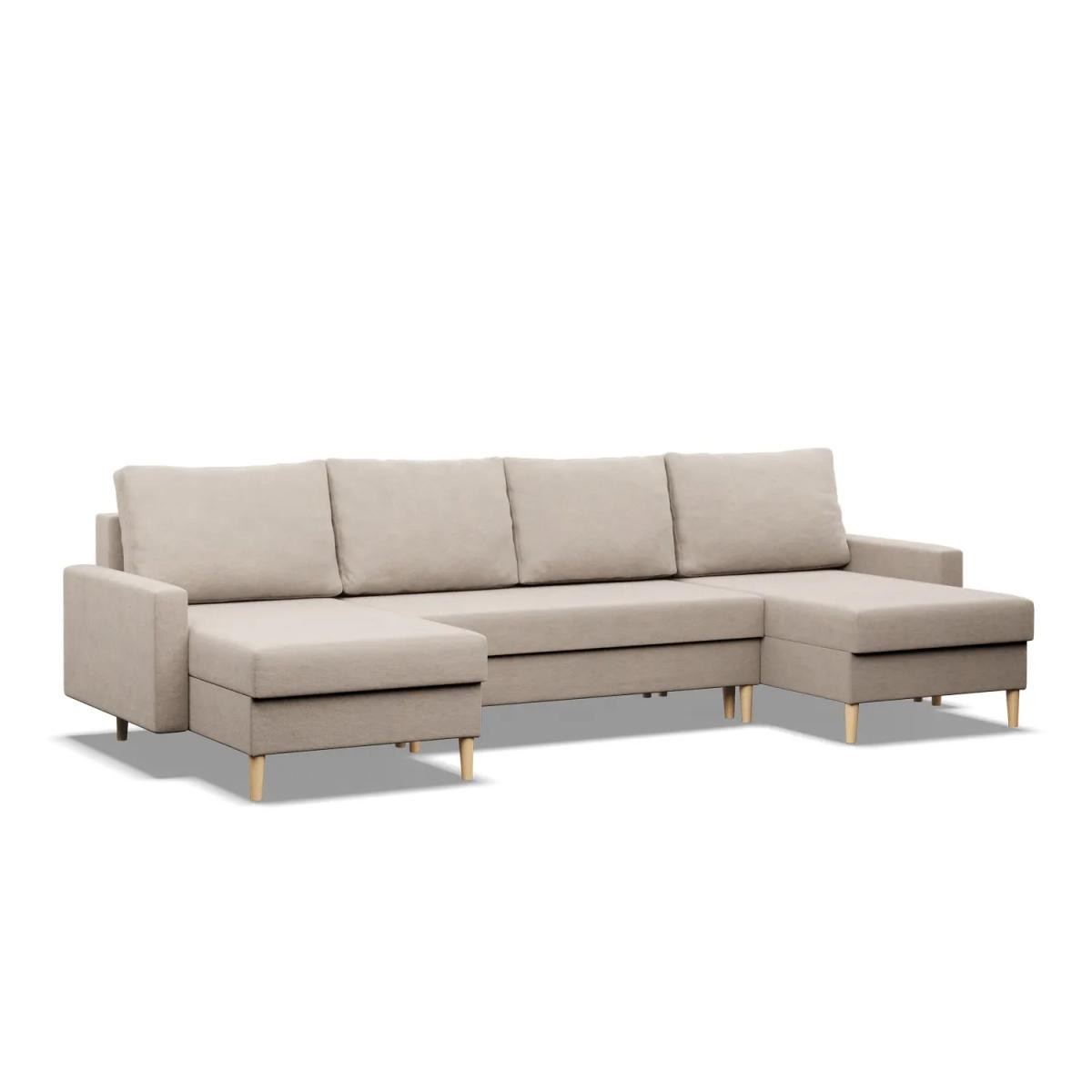 Narożnik Sofa Kanapa typ U Blank ciemnoszary nr. 2