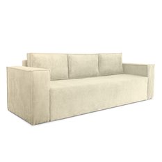 Kanapa rozkładana Verona 248x52x93 cm wersalka z funkcją spania i pojemnikiem sprężyny bonell sztruks beżowa do salonu WERONA - Miniaturka zdjęcia nr 13