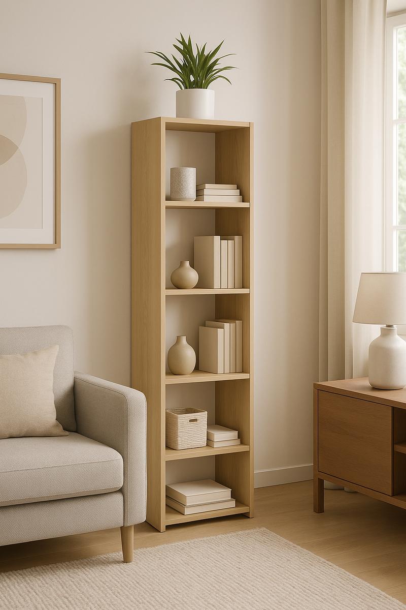 Regał MARTUSIA 40x182x30 cm do biura na książki dąb sonoma nr. 3