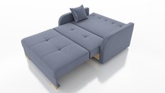 Sofa Pola 80x134x95 cm z funkcją spania do salonu rozkładana jasmine szara - Miniaturka zdjęcia nr 5