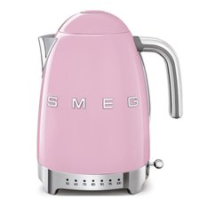 Czajnik elektryczny SMEG 1,7 L 22,6x17,1x27,5 cm 50's Style z regulacją temperatury pastelowy róż do kuchni - Miniaturka zdjęcia nr 1