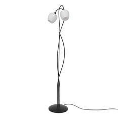 Lampa podłogowa K-5188 BELLA 30x156x30 cm do salonu lub pokoju czarny/biały - Miniaturka zdjęcia nr 1