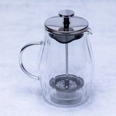 Szklany ZAPARZACZ TŁOKOWY Do HERBATY Ziół KAWY French Press 350ml 7682 - Miniaturka zdjęcia nr 3