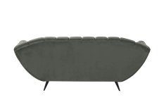 Sofa GAPPA 200x94x82 cm nowoczesna kanapa pikowana wersal antracyt do salonu - Miniaturka zdjęcia nr 8