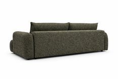 Kanapa z funkcją spania Mediolan 250x112x90 cm LOOP rozkładana trzyosobowa zieleń - Miniaturka zdjęcia nr 7