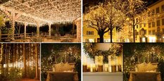 Girlanda ogrodowa 10m lampki ledowe solarne do ogrodu  - Miniaturka zdjęcia nr 7