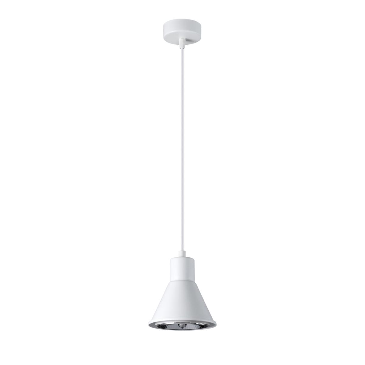 Lampa wisząca TAZILA 1 biała 120x14x14cm nowoczesna ES111 do salonu nr. 1