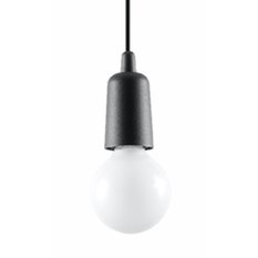 Lampa wisząca DIEGO 1 czarna 90x9x9cm nowoczesna E27 do salonu - Miniaturka zdjęcia nr 1