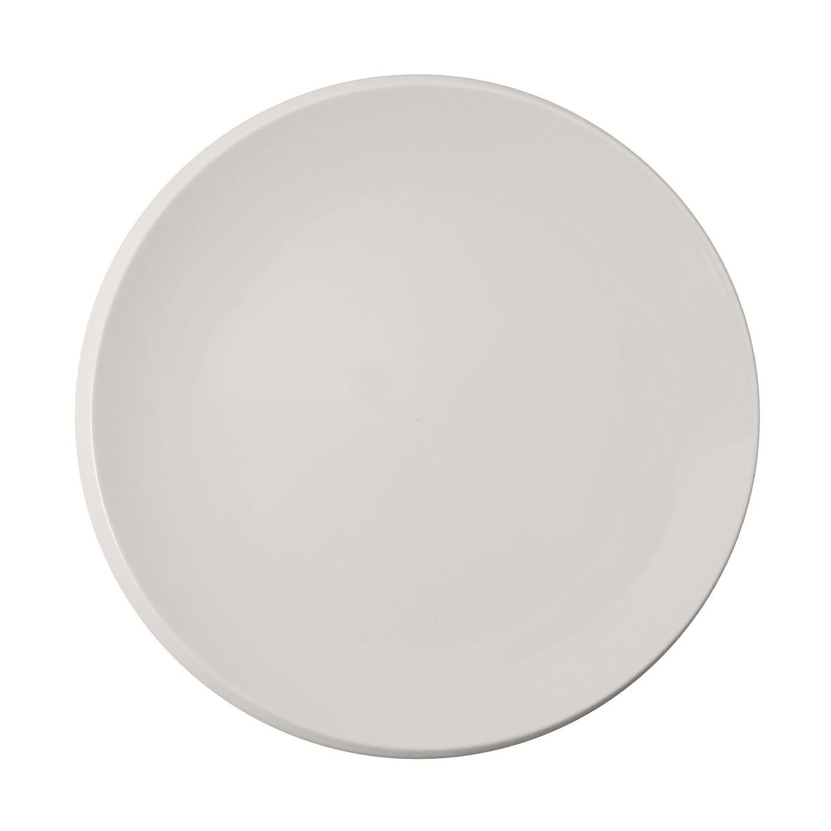 Talerz prezentacyjny 32 cm Gourmet New Moon Villeroy & Boch biały do jadalni