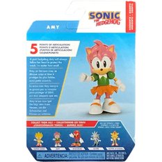 Ruchoma figurka sonic the hedgehog jakks pacific sega oryginalna amy dla dziecka - Miniaturka zdjęcia nr 4