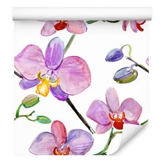 Tapeta do salonu orchidee storczyki kwiaty rośliny  - Miniaturka zdjęcia nr 3