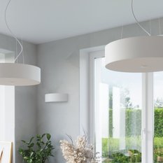 Plafon SKALA 80 biały 20x80x80cm E27 nowoczesna lampa do salonu - Miniaturka zdjęcia nr 8