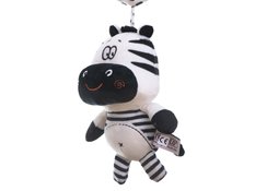 Grzechotka zawieszka sensoryczna kontrastowa zebra - Miniaturka zdjęcia nr 2