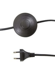 Lampa podłogowa Wilson G9 15 W biały czarny złoty - Miniaturka zdjęcia nr 4