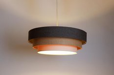 Lampa Triniti Boho 60 cm do sypialni salonu wisząca brązowa - Miniaturka zdjęcia nr 7