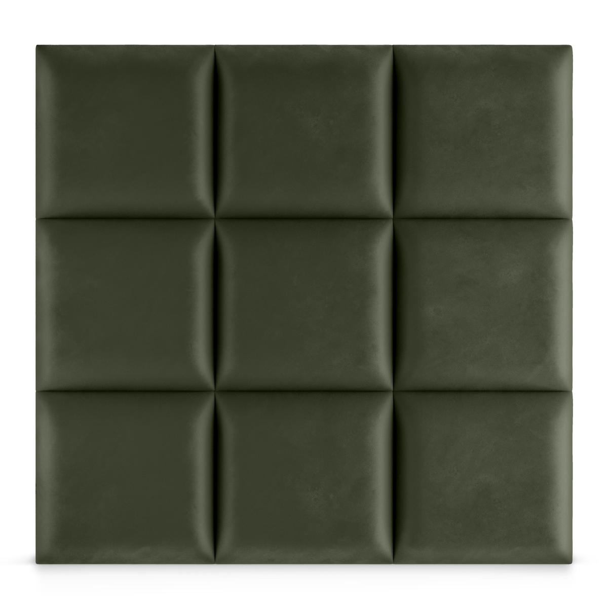 Panele tapicerowane 30x30 cm wezgłowie na ścianę khaki  nr. 4