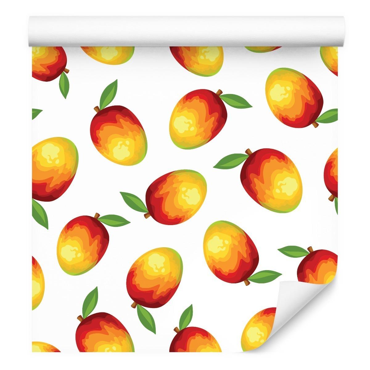 Tapeta do Kuchni KOLOROWE Tropikalne Owoce Mango  nr. 5