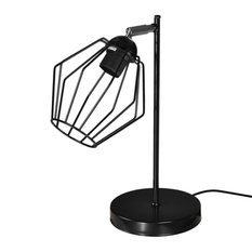 Lampka stołowa / nocna K-3773 BENET 15x36x28 cm do salonu lub pokoju czarny